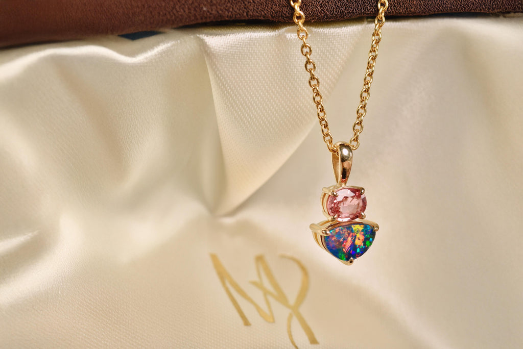 Opal Meets Sapphire (and a Hint of Ruby): The Small, True Story Behind Our Colorful Collection