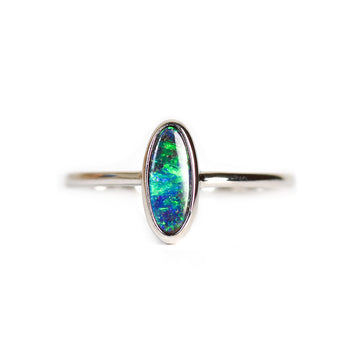 Boulder Opal Ring - Perfect