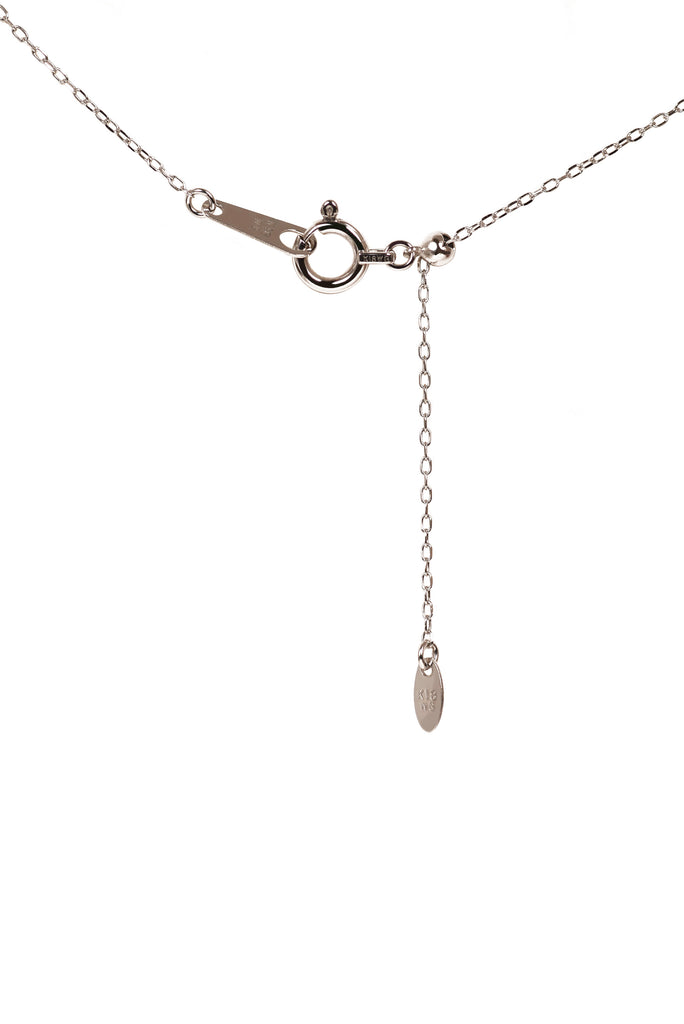 18k White Gold Adjustable Chain Necklace