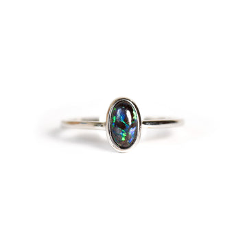 Boulder Opal Ring - Tahiti