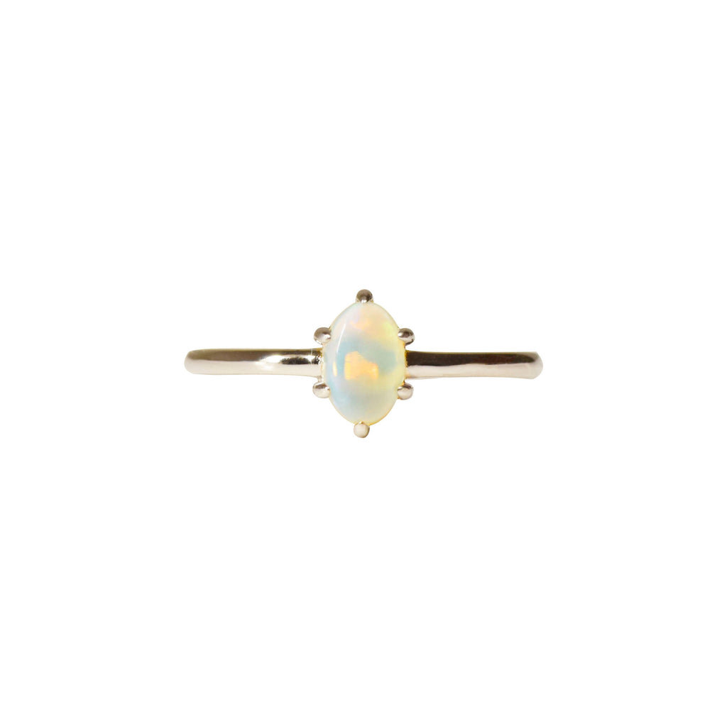 Oval Opal Ring