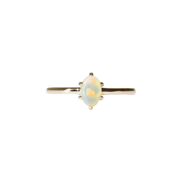 Oval Opal Ring