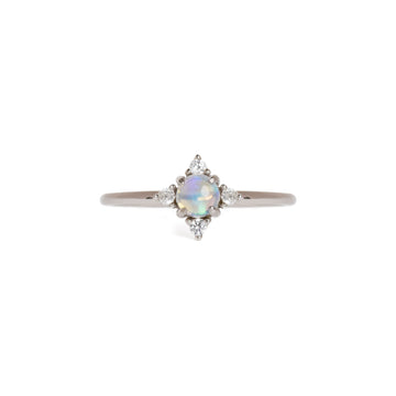 Starlike Opal Ring