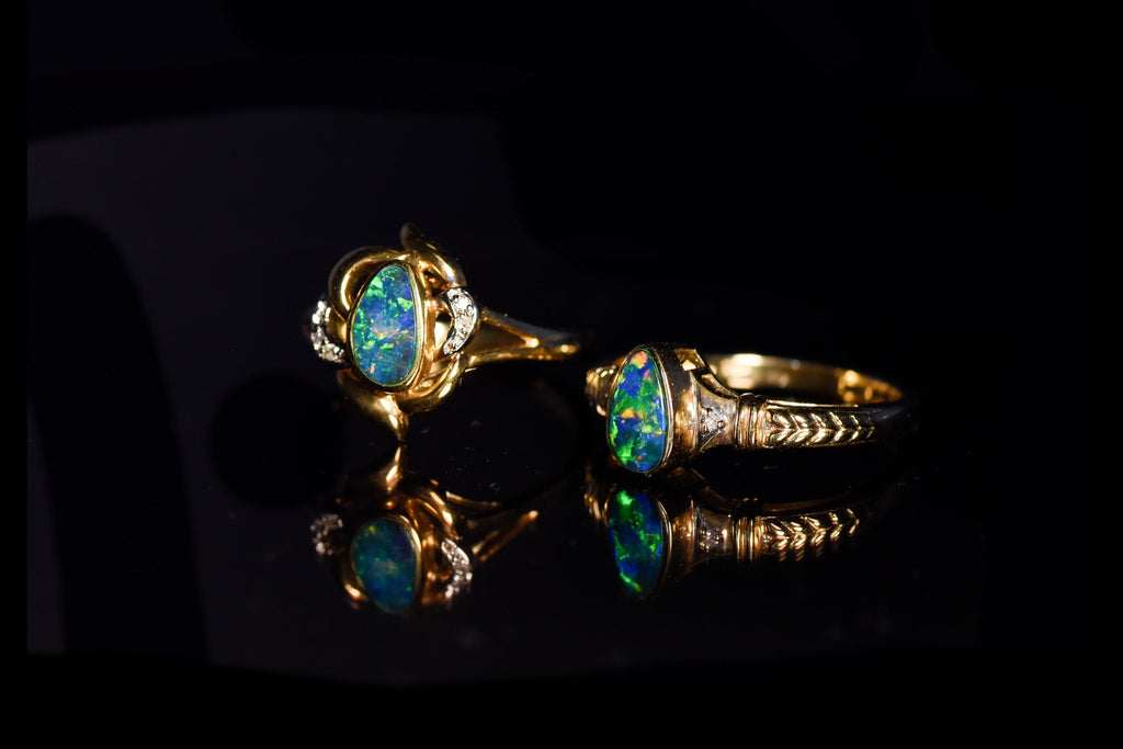 Opal Vintage Rings - Mood Shot