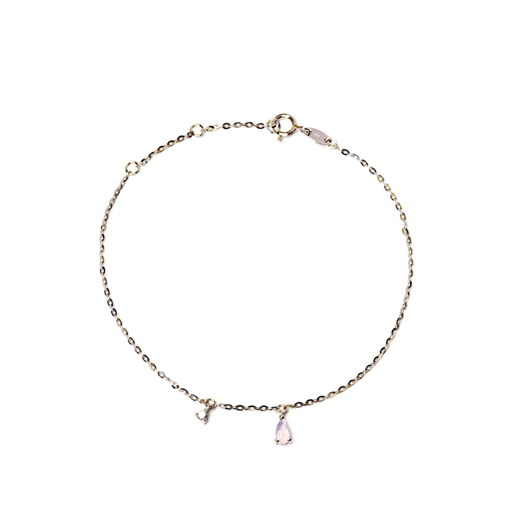 Drizzle Opal Bracelet in Sterling Silver