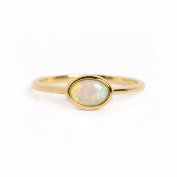 Oasis Opal Gold Ring